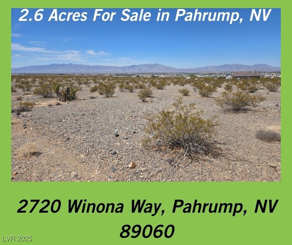 2720 E Winona Way, Pahrump 89060