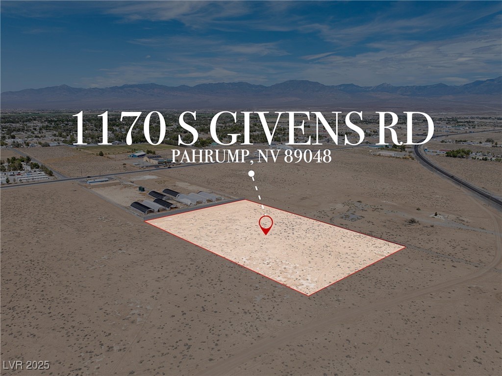 1170 S Givens Road, Pahrump 89048