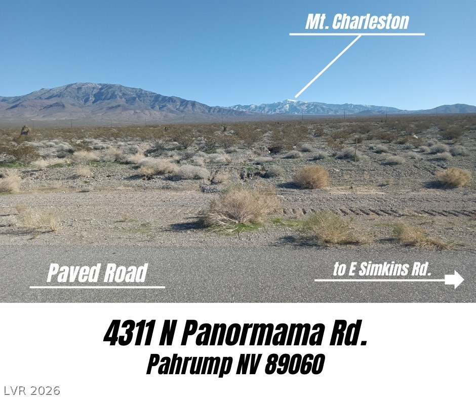 4311 N Panorama Road, Pahrump 89060