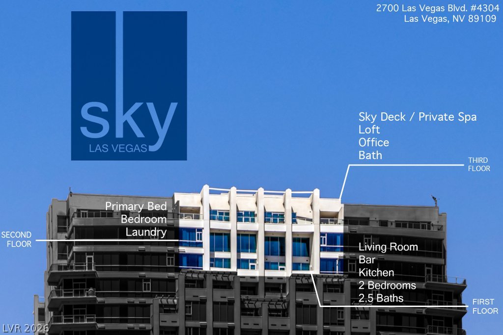 2700 Las Vegas Boulevard #4304, Las Vegas 89109
