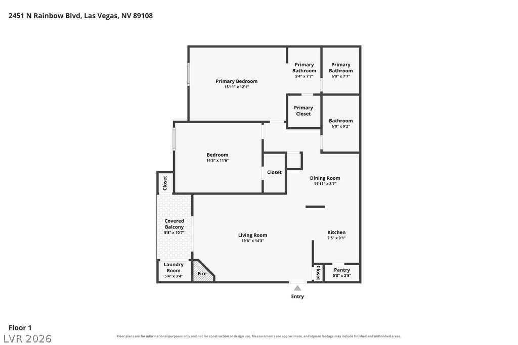 Photo 29 of 29, 2451 N Rainbow Boulevard #2007