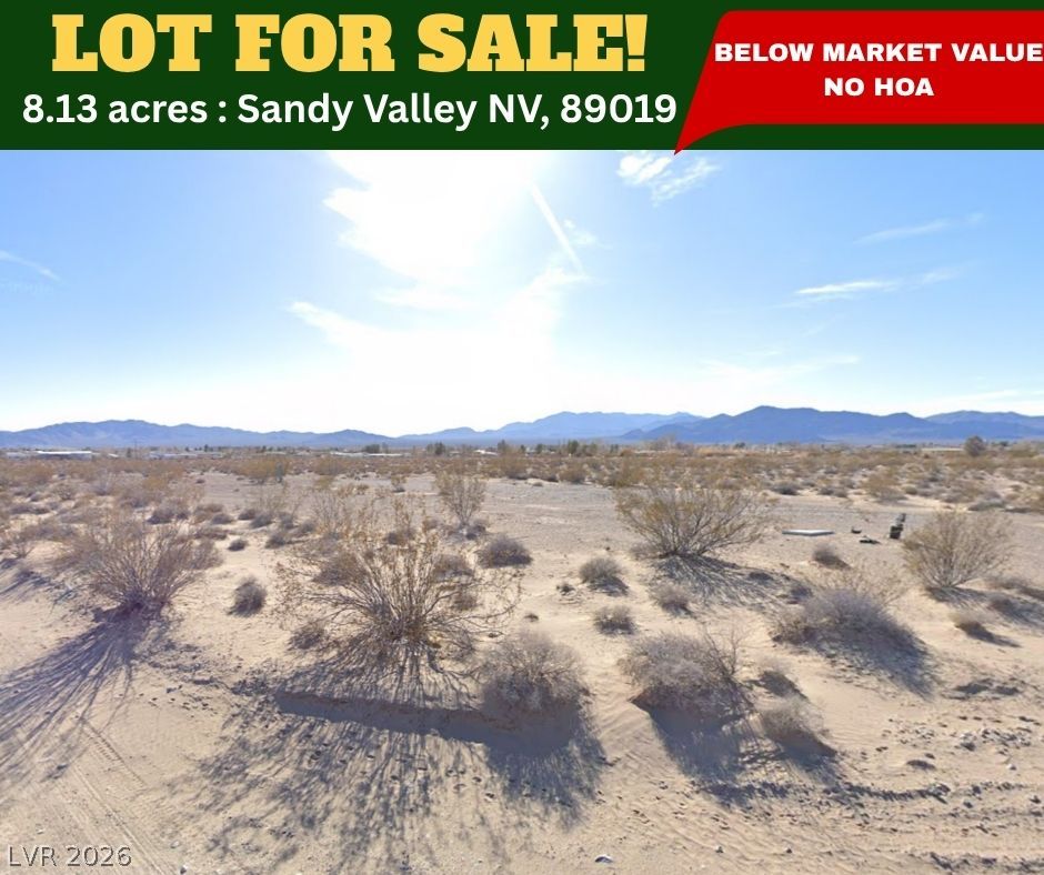 2605 Polona Street, Sandy Valley 89019