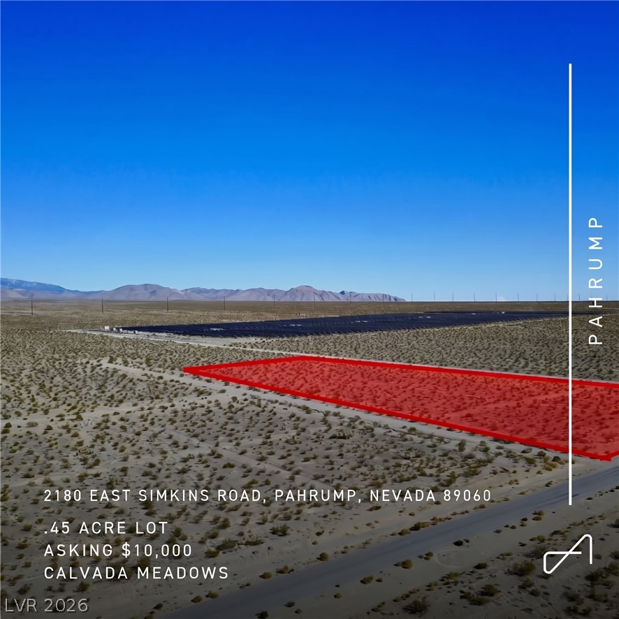 2180 E Simkins Road, Pahrump 89060