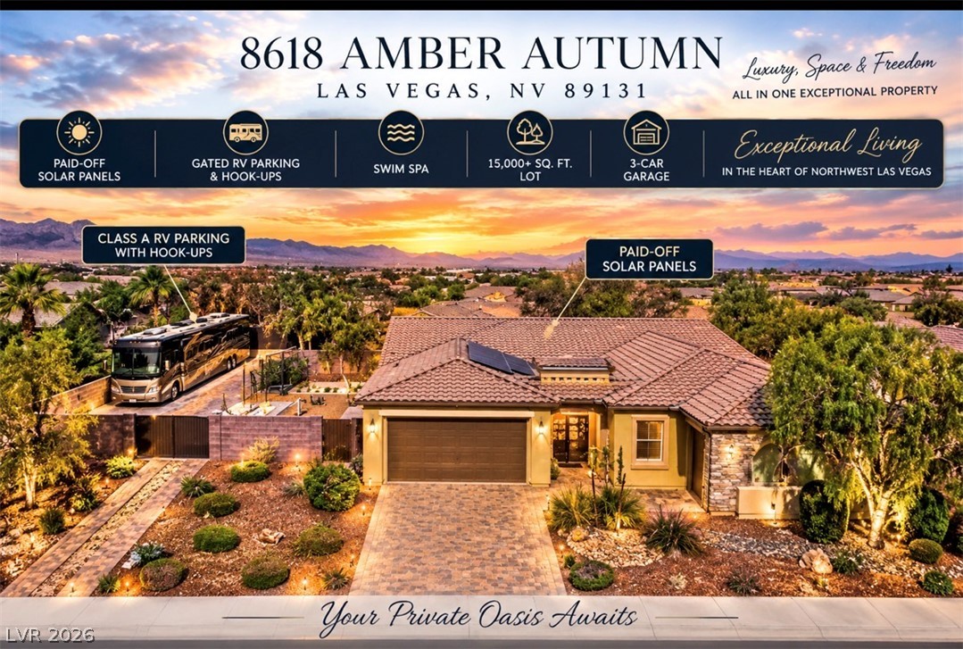 8618 Amber Autumn Street, Las Vegas 89131
