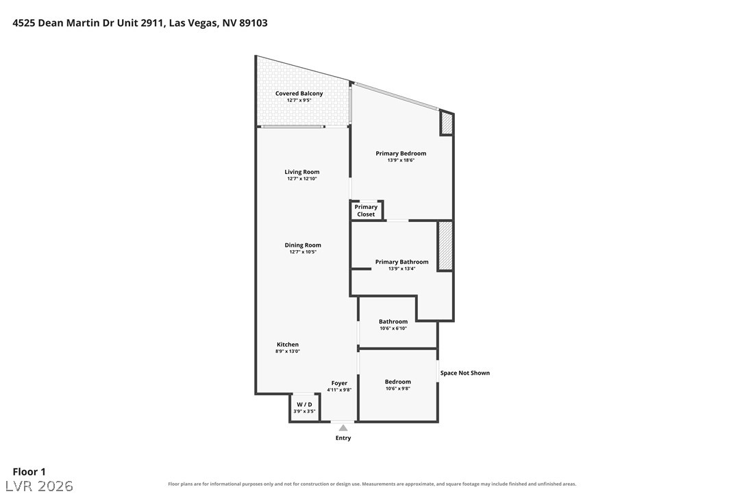 Photo 27 of 27, 4525 E Dean Martin Drive #2911