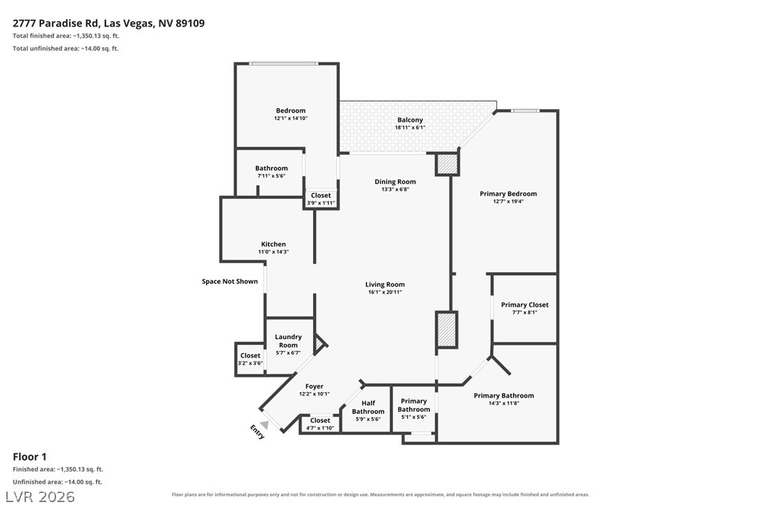 Photo 3 of 2777 Paradise Road #1002
